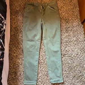 Green American Eagle pants